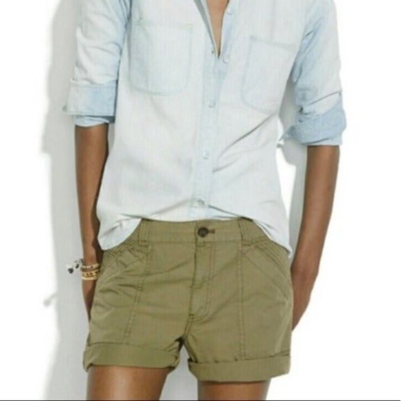 Madewell Pants - Madewell Campstitch Fatigue Shorts Size 27